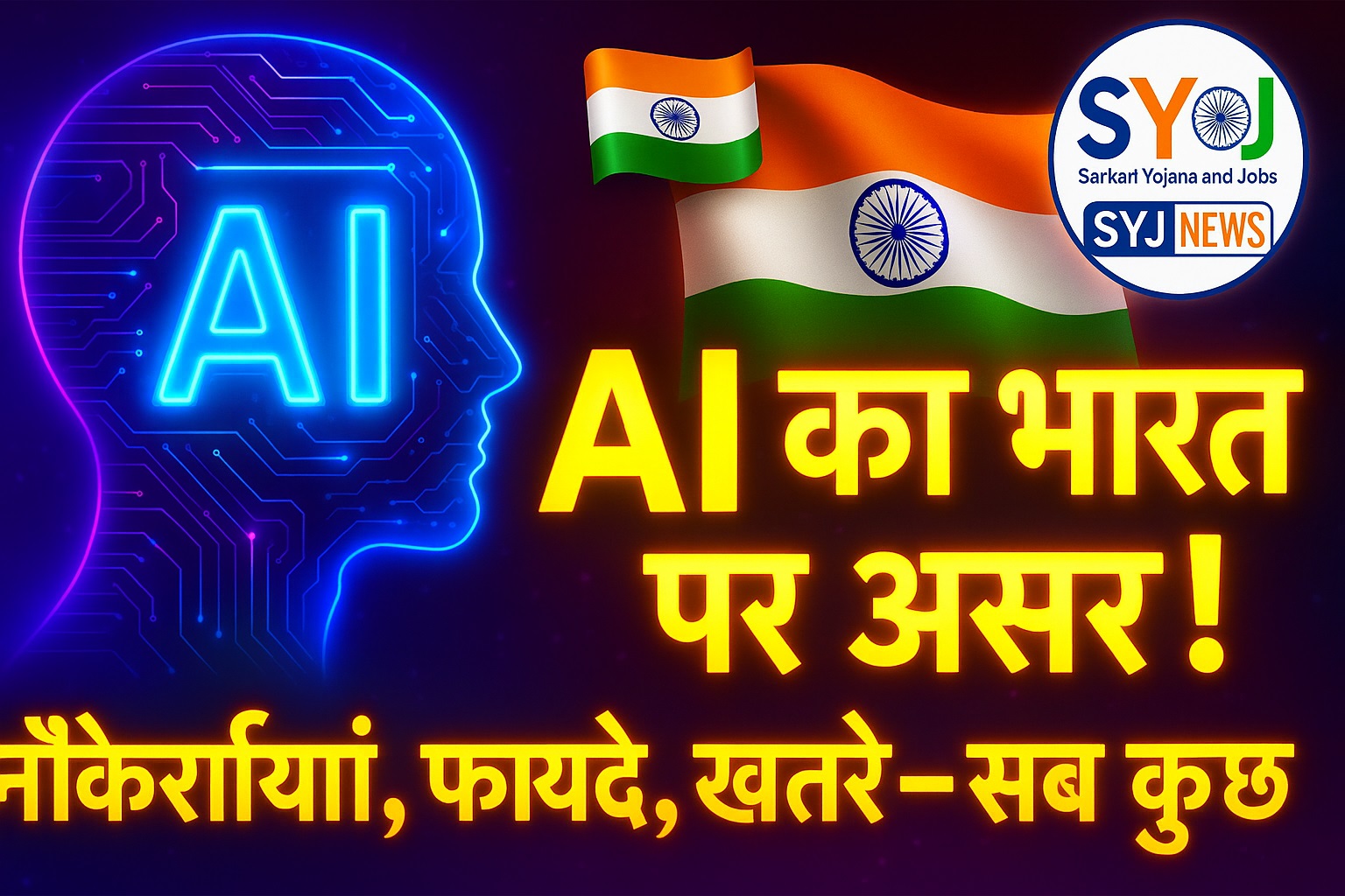 AI ka Bharat Par Prabhav